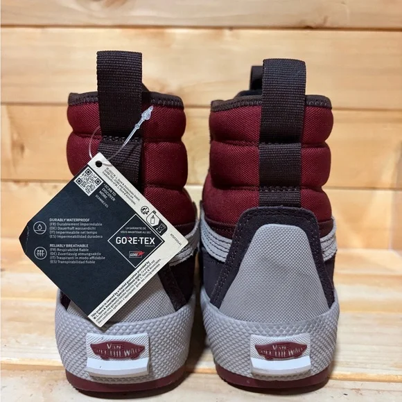 New Vans MTE Sk8-Hi GORE-TEX Bitter Chocolate Hiking Boots - waterproof - Picture 10 of 13